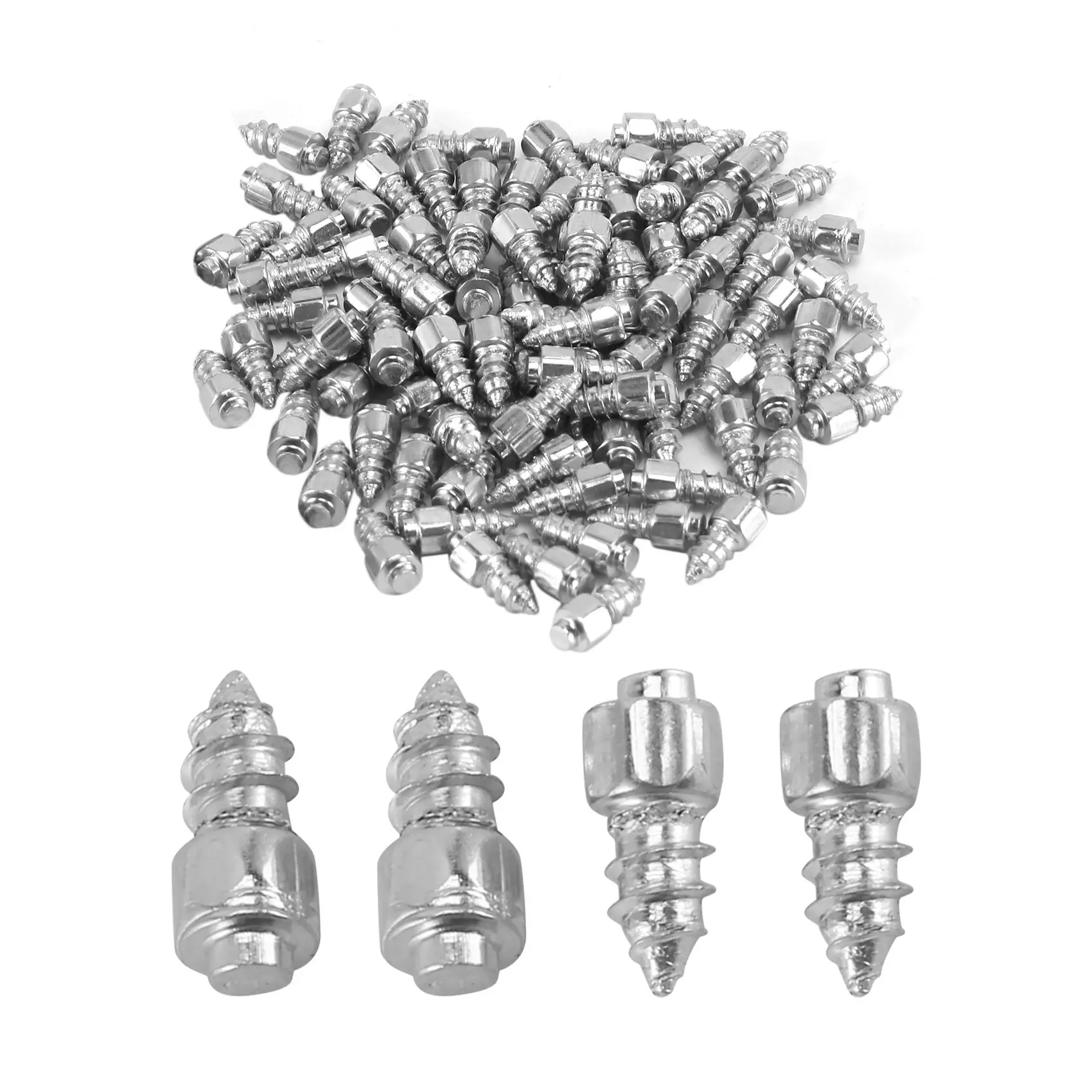 

9 mm Tire Studs Snow Spikes Anti-Slip Anti-Ice for Car Truck Bicycle Boot Motorcycle ATV SUV Auto