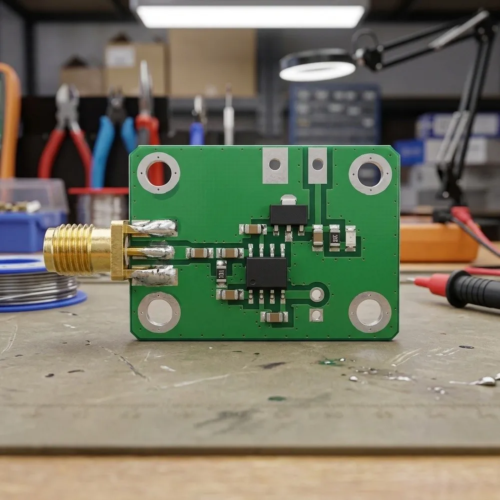 AD8307 RF Power Detector -74dBm To +18dBm Wideband Signal Strength Tester 50 Ohm Input Logarithmic Detection For Radio Communica