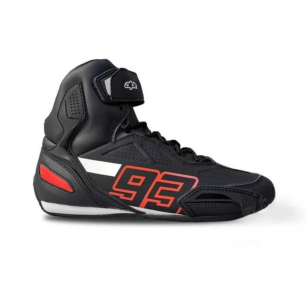 

2025 MM93 Motorcycle Boots Men Waterproof Motorcyclist Shoes Racing Motocross Bota Anti-Collision Off-Road for Rally Race