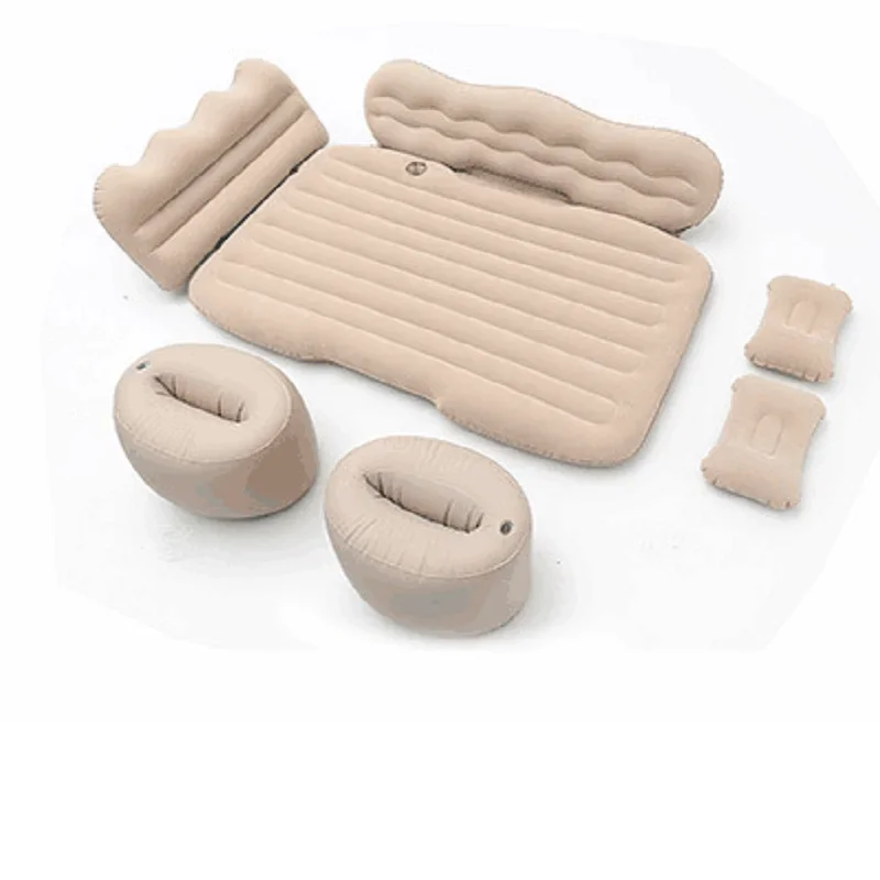 New Design Vehicle Airbed Adult Travel Flocked Camping Indoor Use Inflatable Single air Bed Mattress