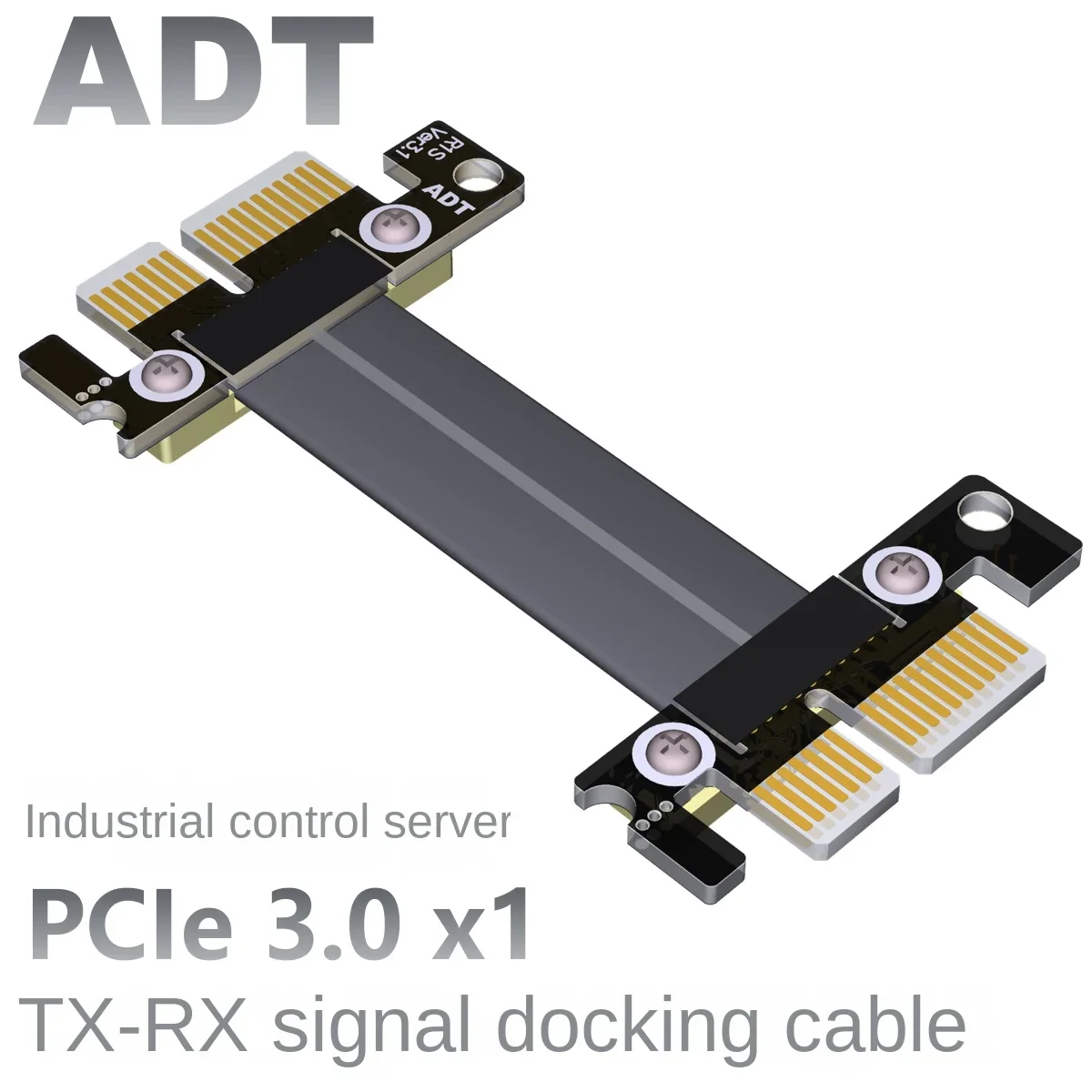 

PCI-E 3.0 extension cable x1 male to female pcie signal exchange cable gen3 full speed PCIe3.0x1 gen3 8G/bps