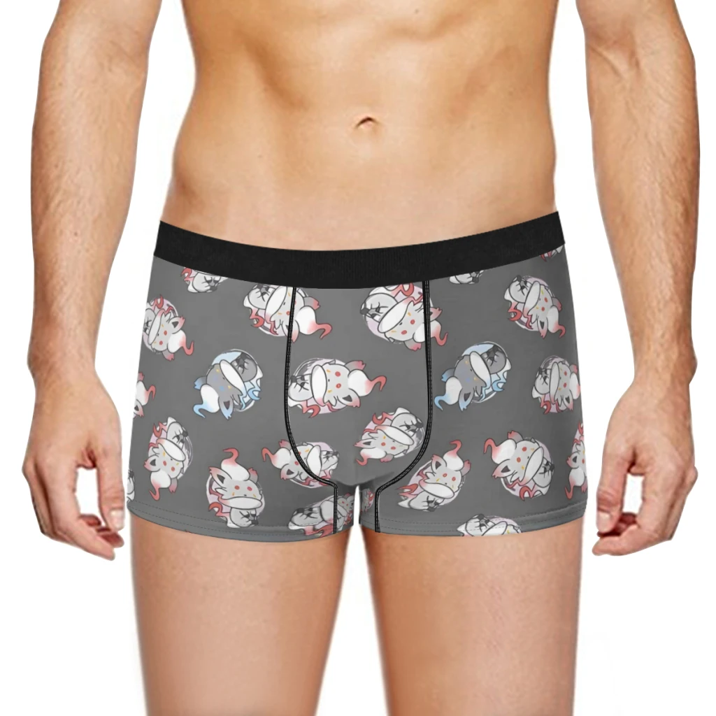 Hisuian Zorua Seamless Pattern Men Underpants Man Breathable  Boxer Shorts Men's Panties Underwear Gift