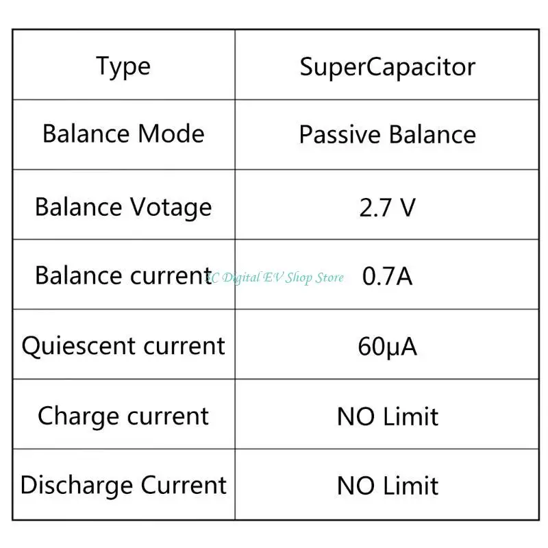 E74D Balance Board Balance Circuit 2.7/16v Lithium Titanate Battery Balance Board