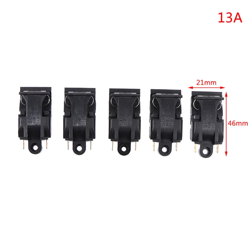 5Pcs/set 13A 16A Boiler Thermostat Switch Electric Kettle Steam Pressure Jump Switch