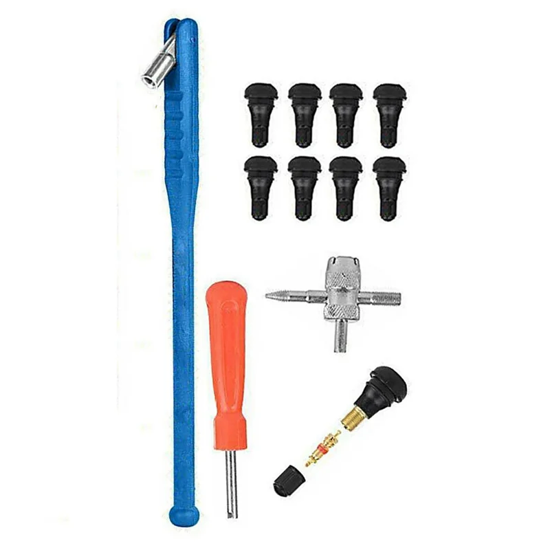 

43Pcs Valve Installation Tool Set Tire Valve Stem Tool Puller And Installation Kit