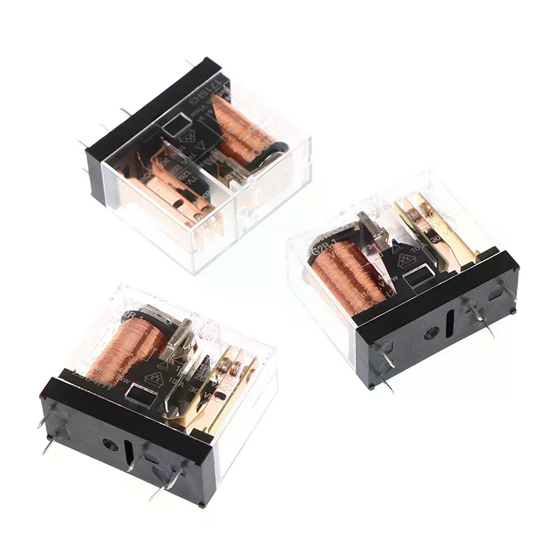 1Pc G2R-1 G2R-1-E DC12V DC24V Solder Terminals 5/8Pin 10A 250VAC Miniature Low-Power Relay G2R 12VDC 24VDC 12V 24V