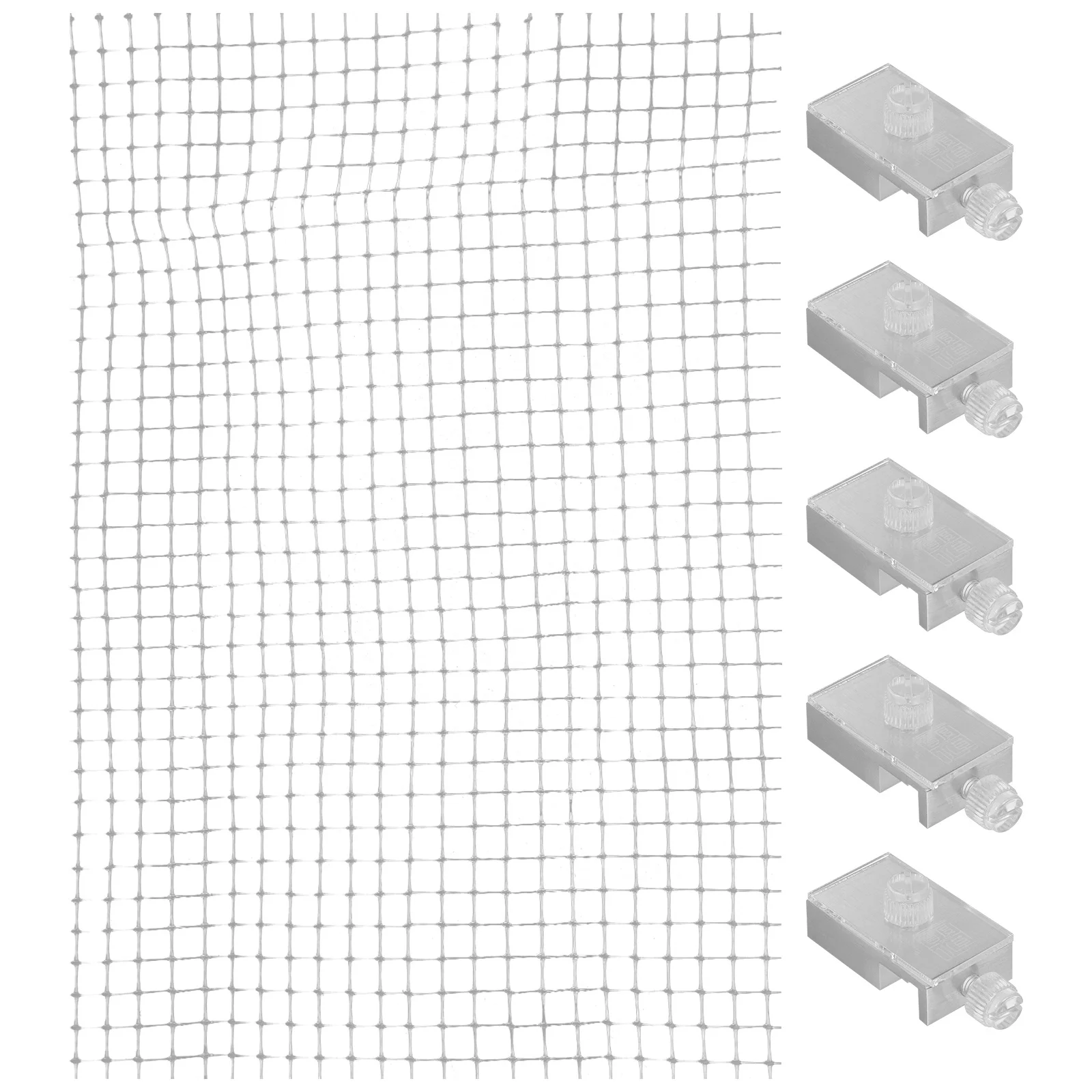 

1 set 1 Set Anti-Jumping Net For Fish Tank Lightweight Aquarium Mesh Cover, Easy Clean Fish Escape Proof Netting, Practical Tank