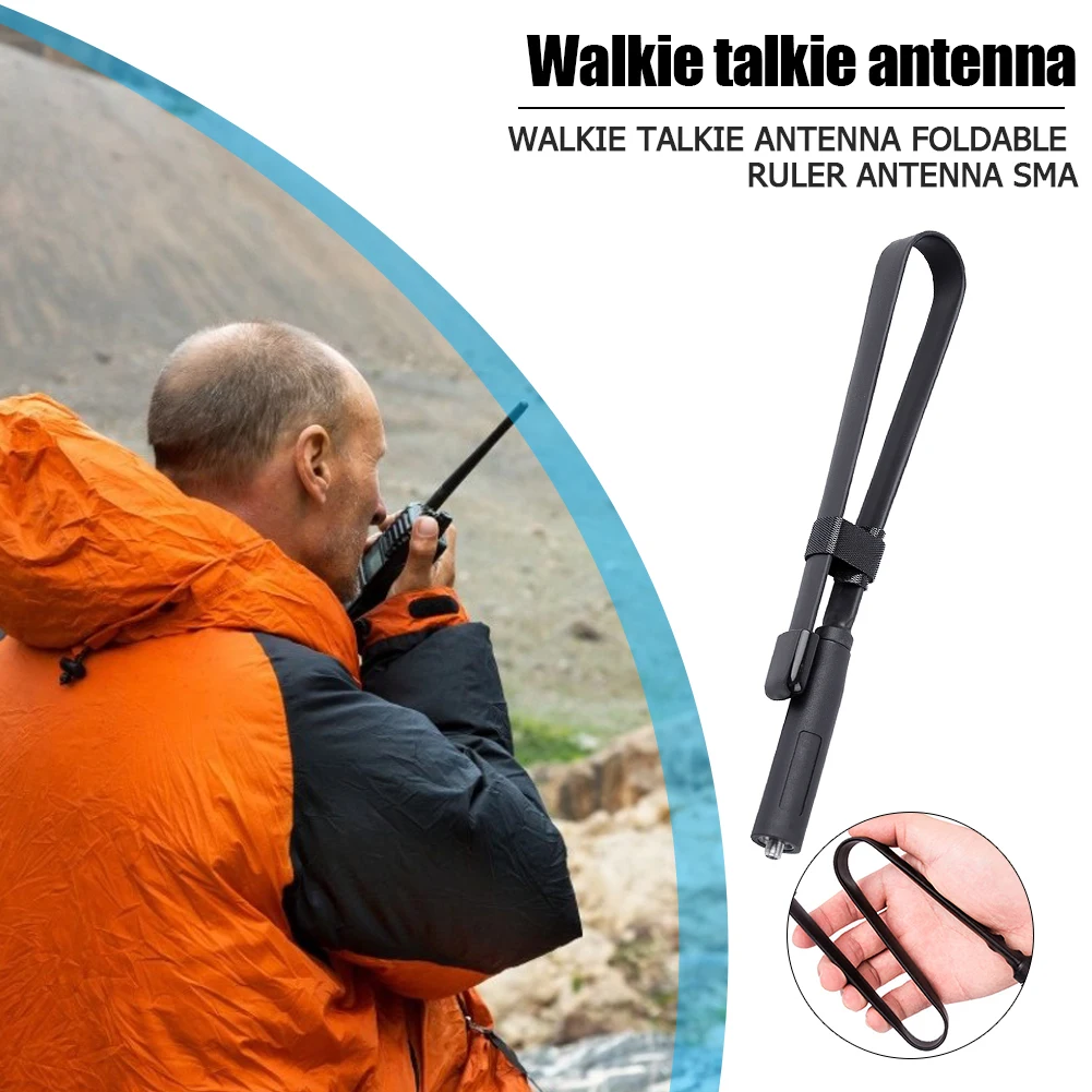 トランシーバー折りたたみ式アンテナ Baofeng UV-5R UV-82 SMA-F ラジオアクセサリー用