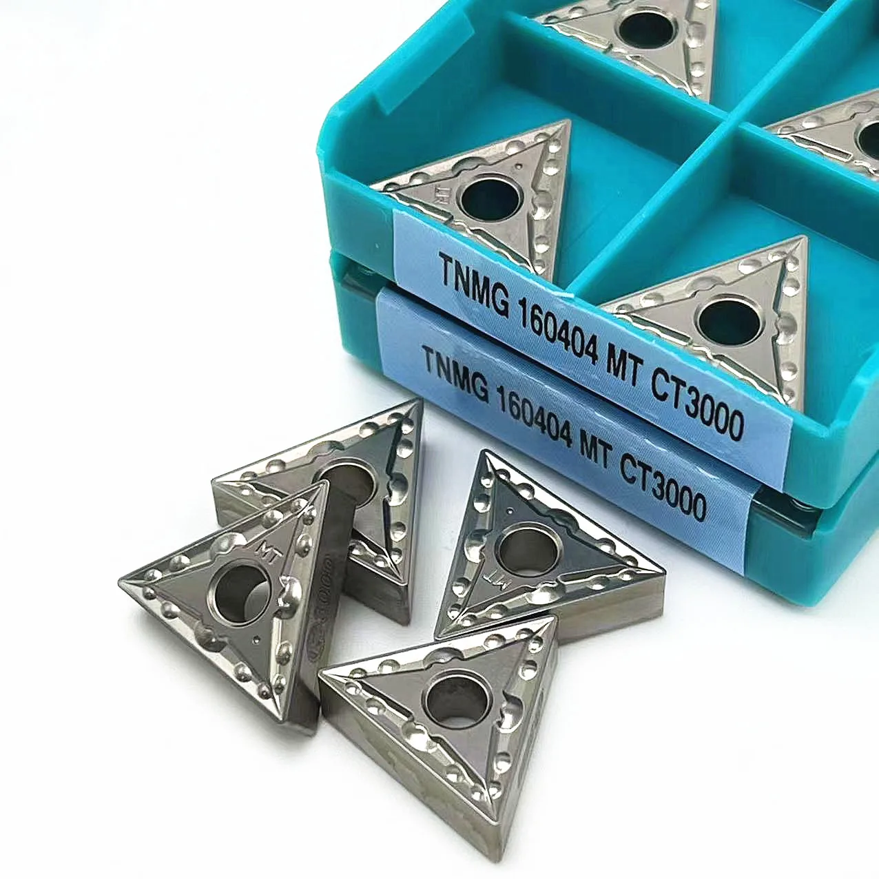 Alta calidad TNMG160404 TNMG160408 MT CT3000 herramientas de torneado externo inserto de carburo TNMG 160408 insertos de herramientas de torno de Metal TNMG