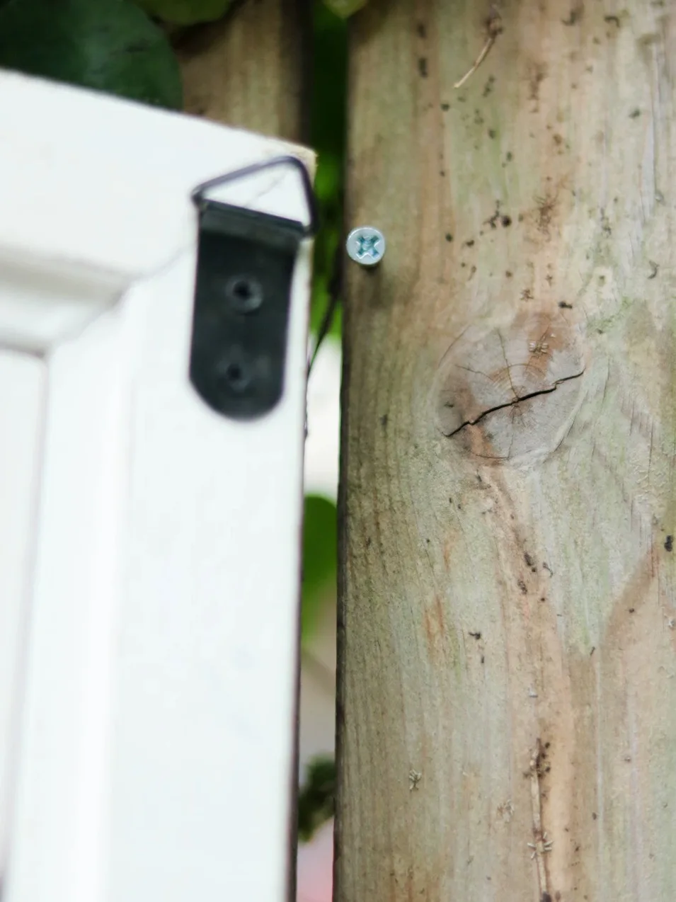 Handmade Shabby Chic Countryside Wooden Wall Decor Shutter Window Frame