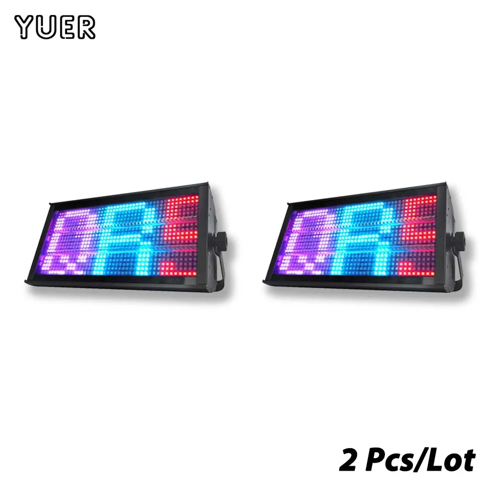 

2 шт. новый светодиодный 260 Вт RGBW 135 + 30 сегментов стробоскопическая мойка с эффектом бега лошади сценическое освещение цифры буквы для Dj Disco Party Bar