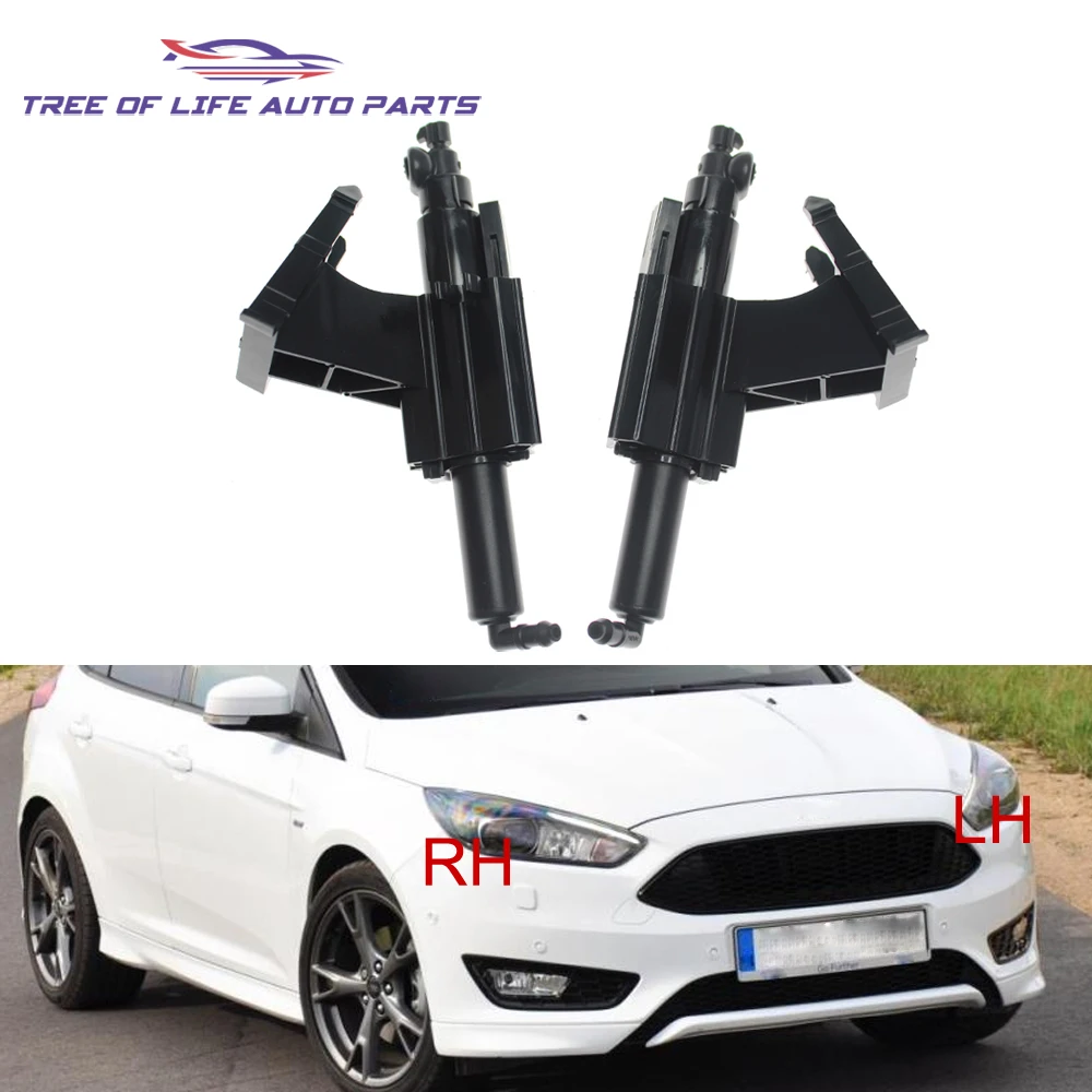 

Front Headlight Washer Jet Nozzle For Ford Focus Mk3 MK4 2015-2020 F1EB13L014AA F1EB13L015AA F1EB-13L014-AA F1EB-13L015-AA