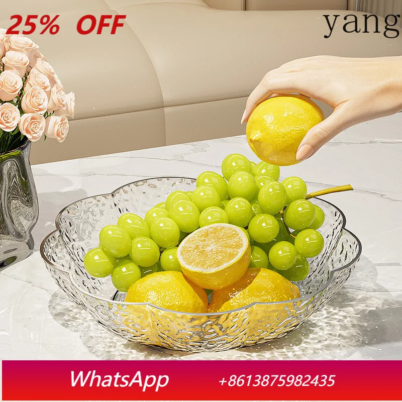 

LTT Snack Plate Chinese Household Light Luxury Daily Dining Kitchen Internet celebrity flower plate