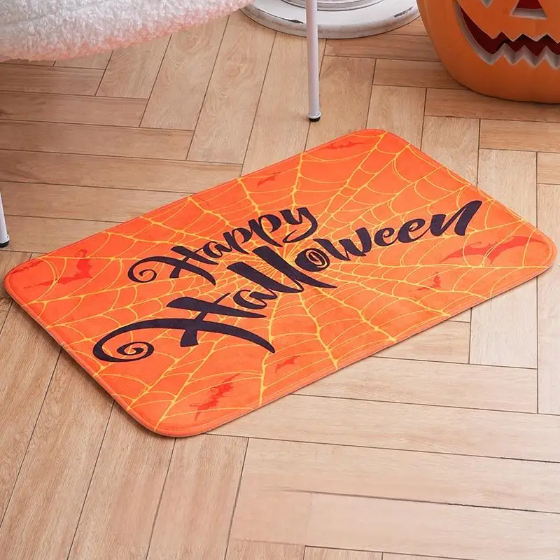 

VIKAMA Welcome Entrance Carpet Noise Reduction Insulation Bathroom Mat Entrance Door Hallway Door Mat Halloween Home Decor