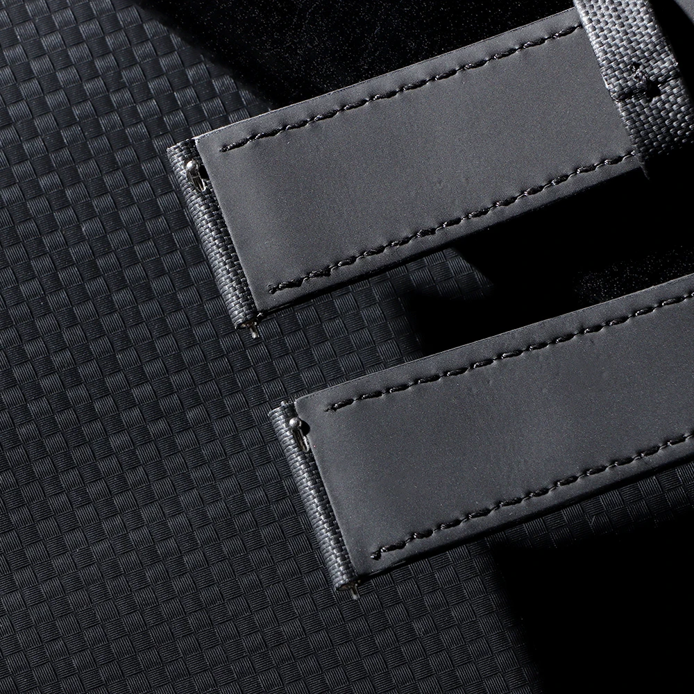 Premium Sailcloth Watch Band for Blancpain for Omega Straps 18mm 20mm 22mm Waterproof Canvas Nylon Quick Release Bracelet Belt view 5