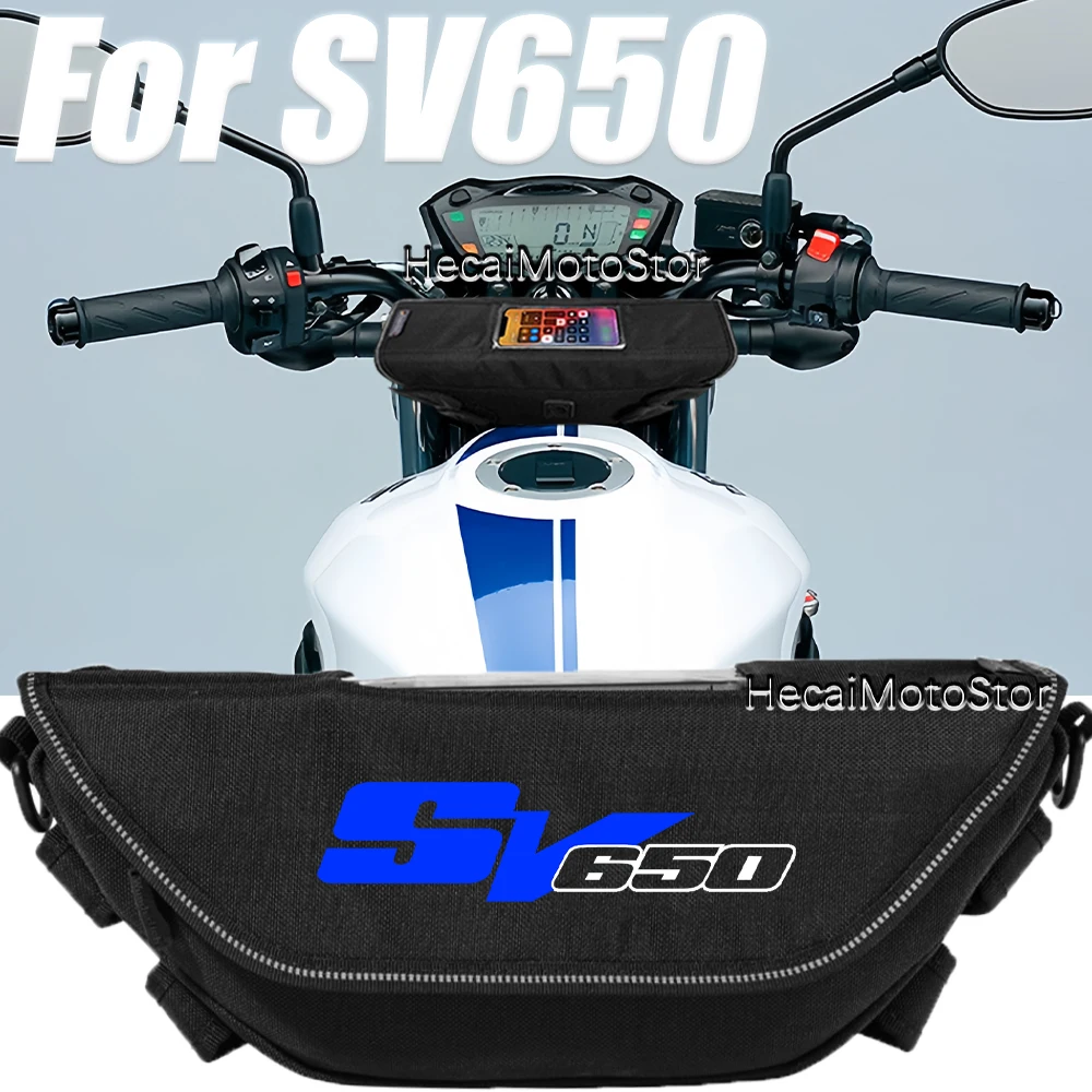 

For SV650 sv650 sv 650 Motorcycle accessory Waterproof And Dustproof Handlebar Storage Bag navigation bag