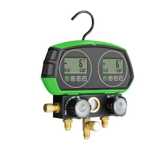 ST-B268D electronic fluoride meter visual digital display dual meter, refrigerant pressure evacuation
