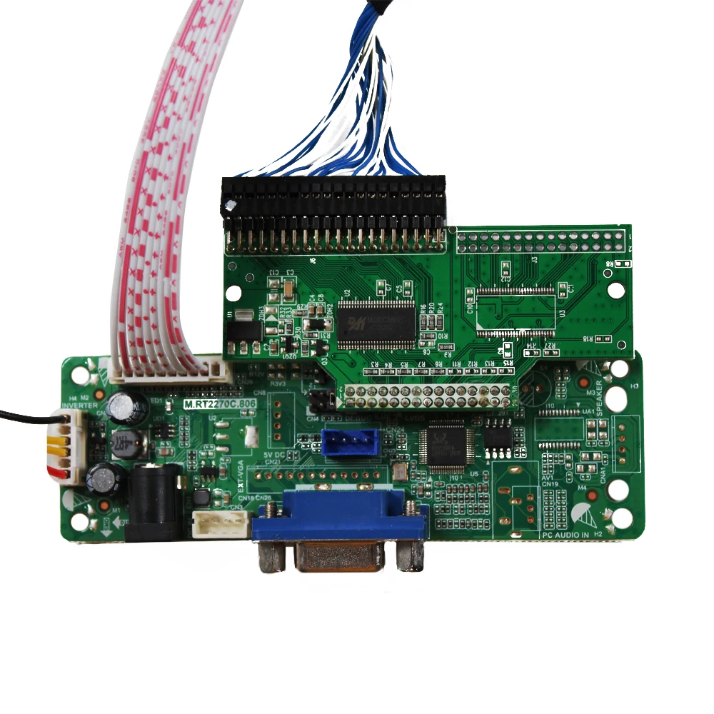 لوحة تحكم VGA لشاشة 12.1 بوصة 800x600 4:3 TM121SV-02L01 41 دبابيس LCD