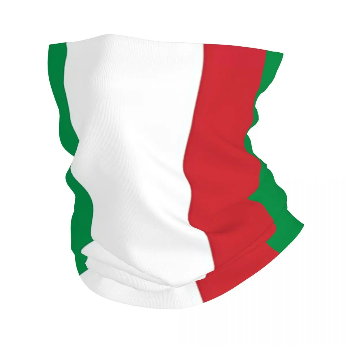 

Italy Flag -Italian Bandana Neck Gaiter Printed Mask Scarf Multi-use Headwear Cycling For Men Women Adult Windproof