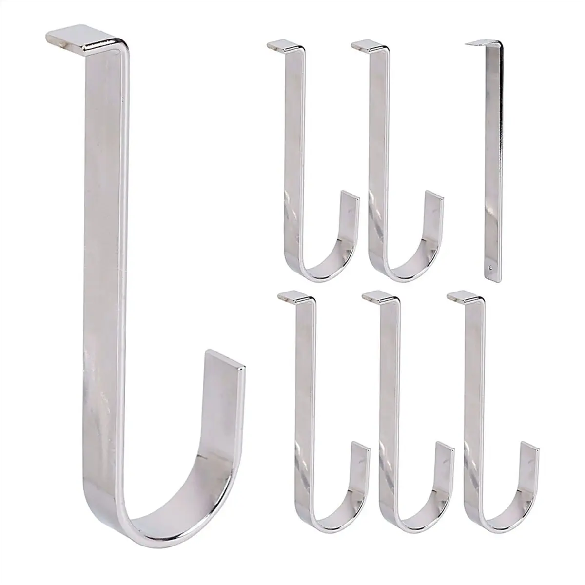 A20I Vinyl Siding Hangers, 6pcs Heavy Duty Metal Low Profile No Hole Hanger Vinyl Siding Hook
