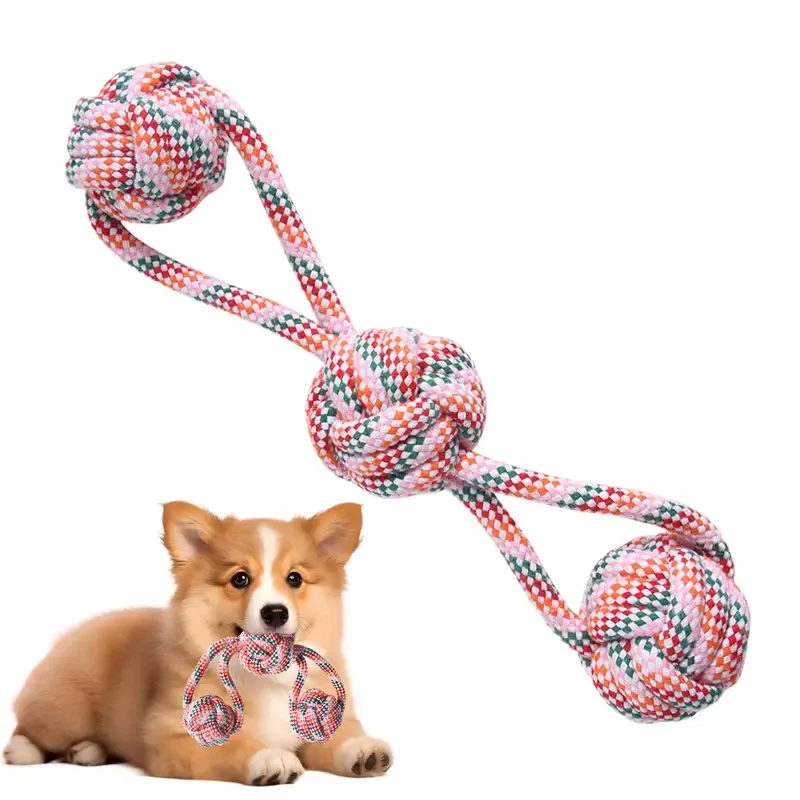 

Indestructible Dog Rope Toys for Aggressive Chewers Tough Interactive Chew Toys for Teeth Cleaning Small to Large Breeds