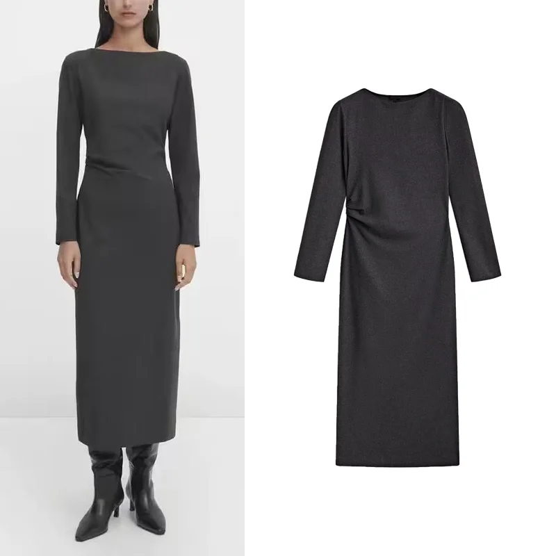 Tapete longo sve redondo ne dr md saia de camada base feminina 2024 novo sle commute fibra de poliéster h-ape longo dr