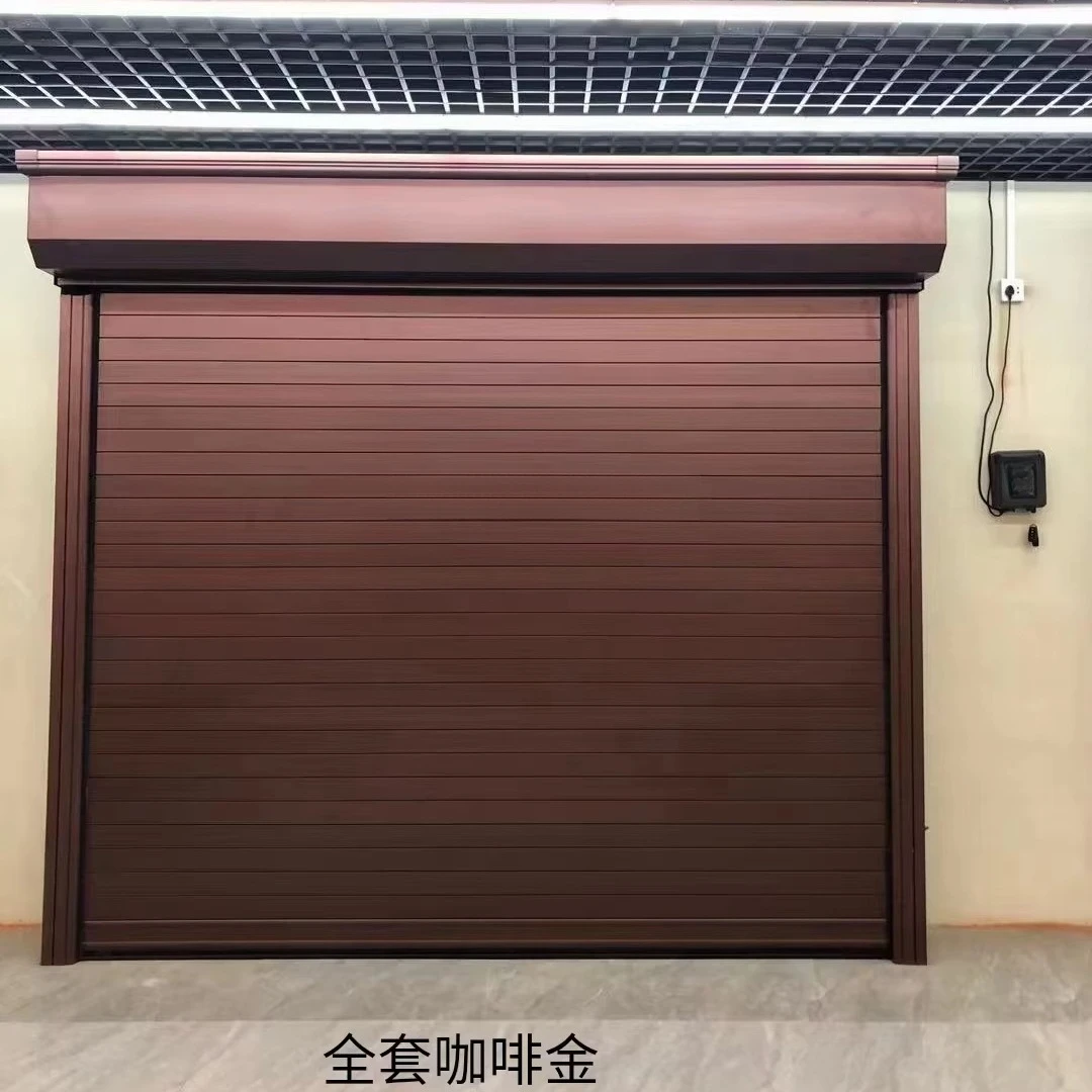 

Modern Intelligent Automatic Residential Sectional Residential Garage Door Made of Automatic Door Panel