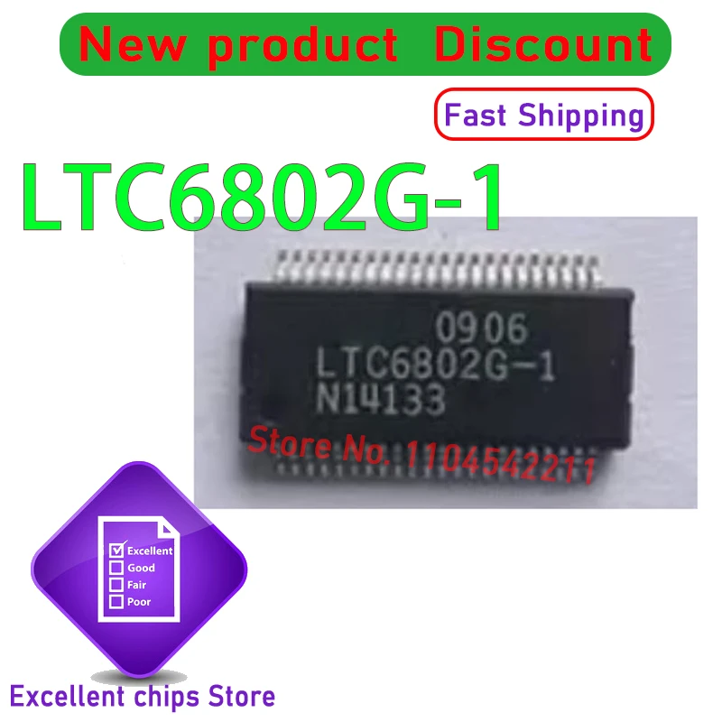 (10-20piece) 100% New LTC6802G-1 LTC6802G SSOP44 Chipset