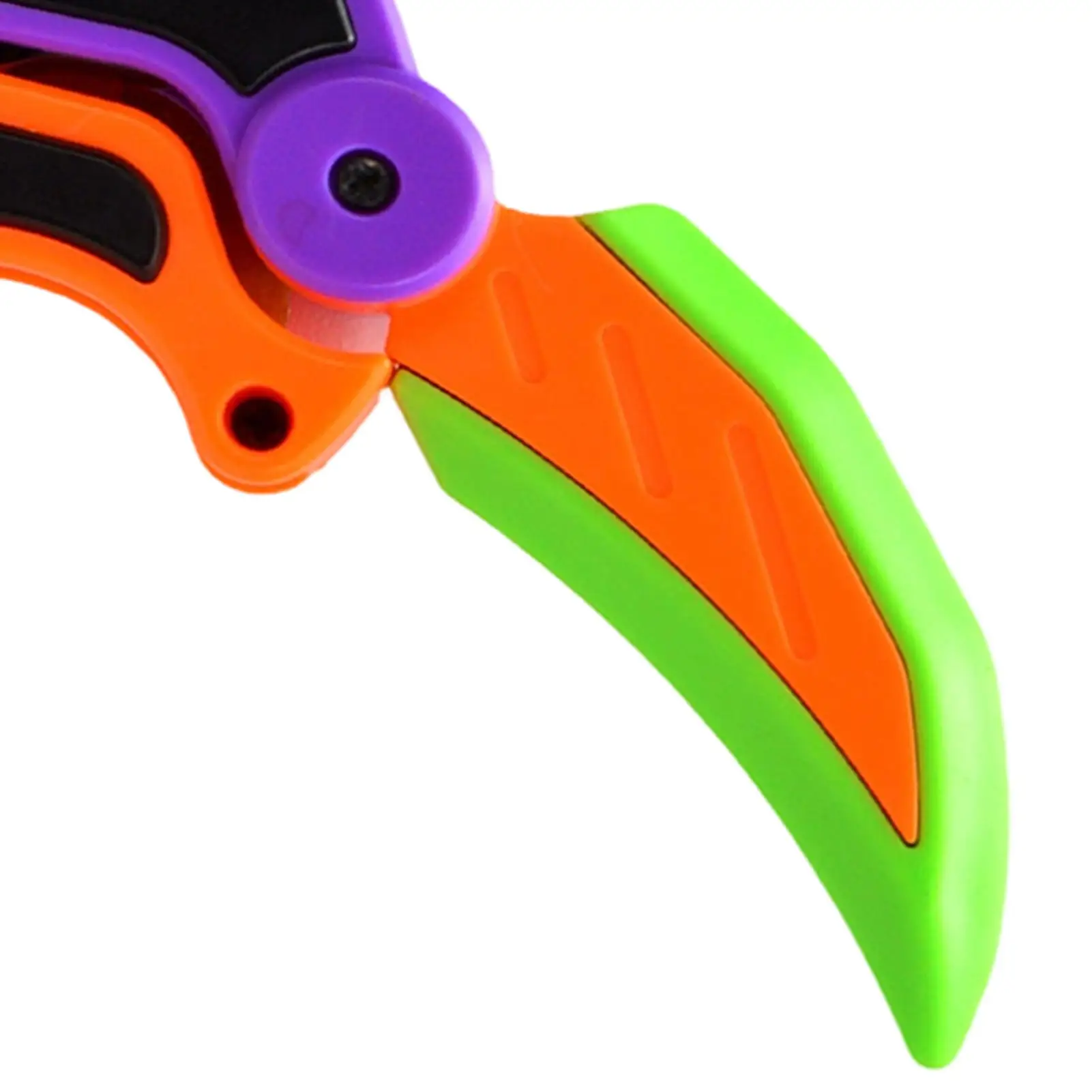 Pocket Cutter Fidget Toy Folding 3D Printed Gravity Sensory Carrot Cutter Toy For Adults Travel Work Home School Station Party