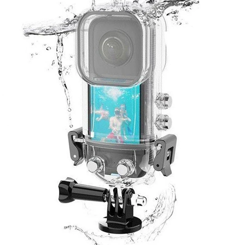 For Insta360 X3 Shadow Rock Panoramic Camera Waterproof Case Seamless Splice Waterproof Case