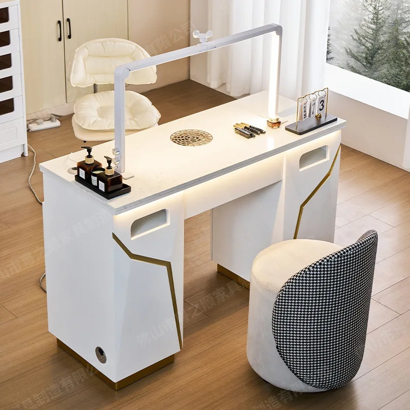 LH manicure table studio commercial single manicure table simple dressing table