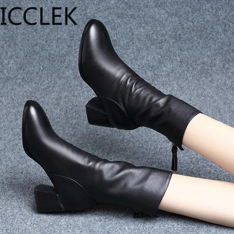 Pointed Toe Western Cowgirl buty Chelsea botki buty damskie kozaki kowbojki damskie buty Botas Mujer