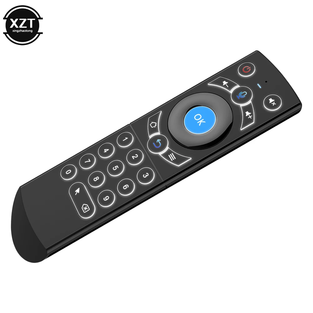 G21pro Air Mouse 2.4G Wireless IR Learning Voice Remote Control With Gyroscope Upgrade Backlight Version For Android TV Box