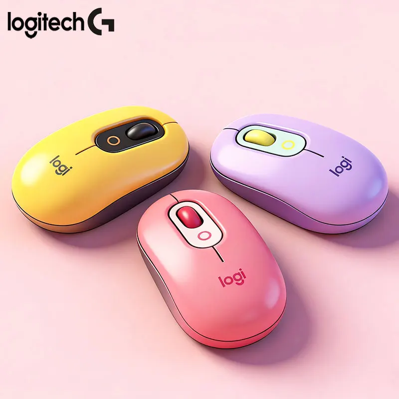 

Logitech M350 POP: бесшумный, с низким энергопотреблением, идеально подходит для командировок, офисной работы, студентов и офисных работников.