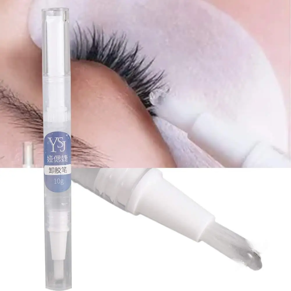 Quick No Burn Makeup Tool Eyelash Extension Remover Gel Eye Lashes Remover Pen Eyelash Remover Glue Grafting Eyelash Remover