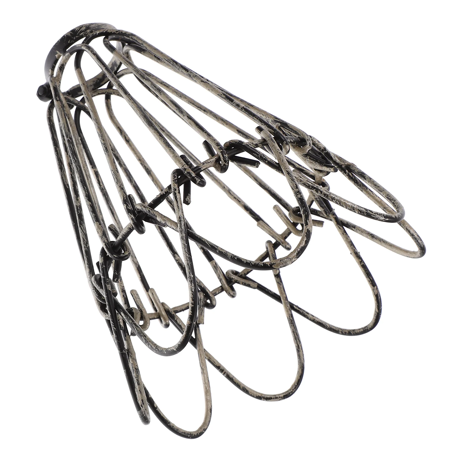 

Retro Lamp Shade Metal Lampshade for Hanging Lamp Iron Vintage Light Shade Cage Pendant Ceiling Fixture Decorative Bulb Guard