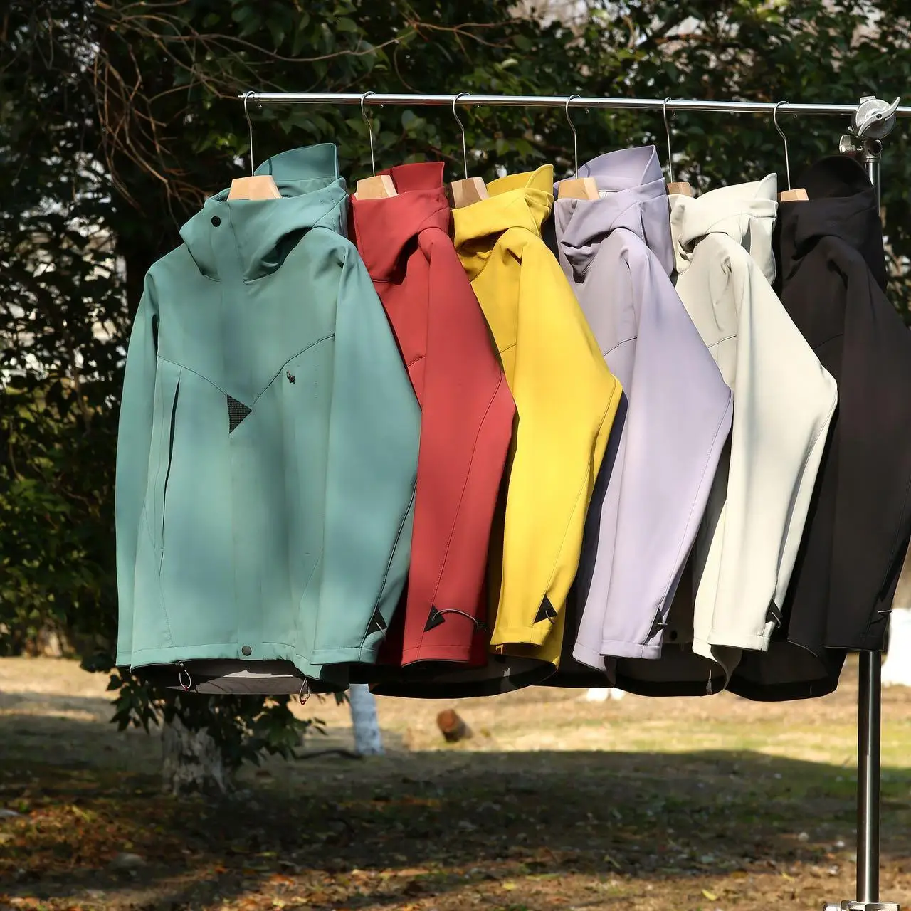 

Ветровка-куртка унисекс для активного отдыха, водонепроницаемая, дышащая, с капюшоном, для молодежи, весна-осень, утепленная