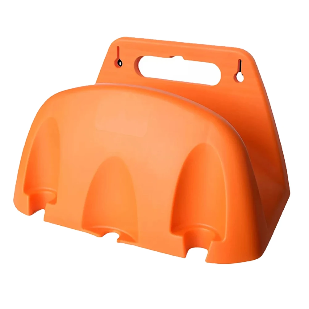 Hose Holder Wall Mounted Metal Hose Rack Hose Rack Heavy Duty Water Hose Holder Watering Hose Organizer Pipe Winding Frame