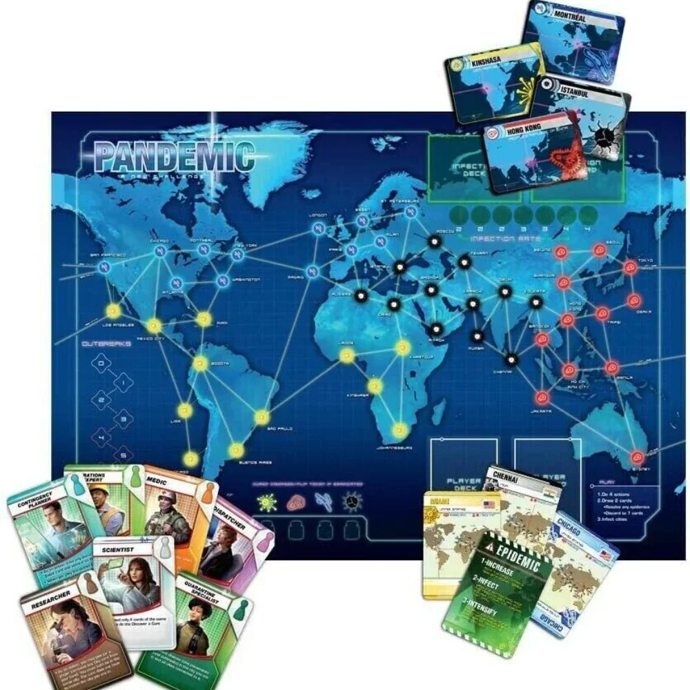 Pandemic Board Game Brand New & Boxed XMAS Christmas Gift Family New Game