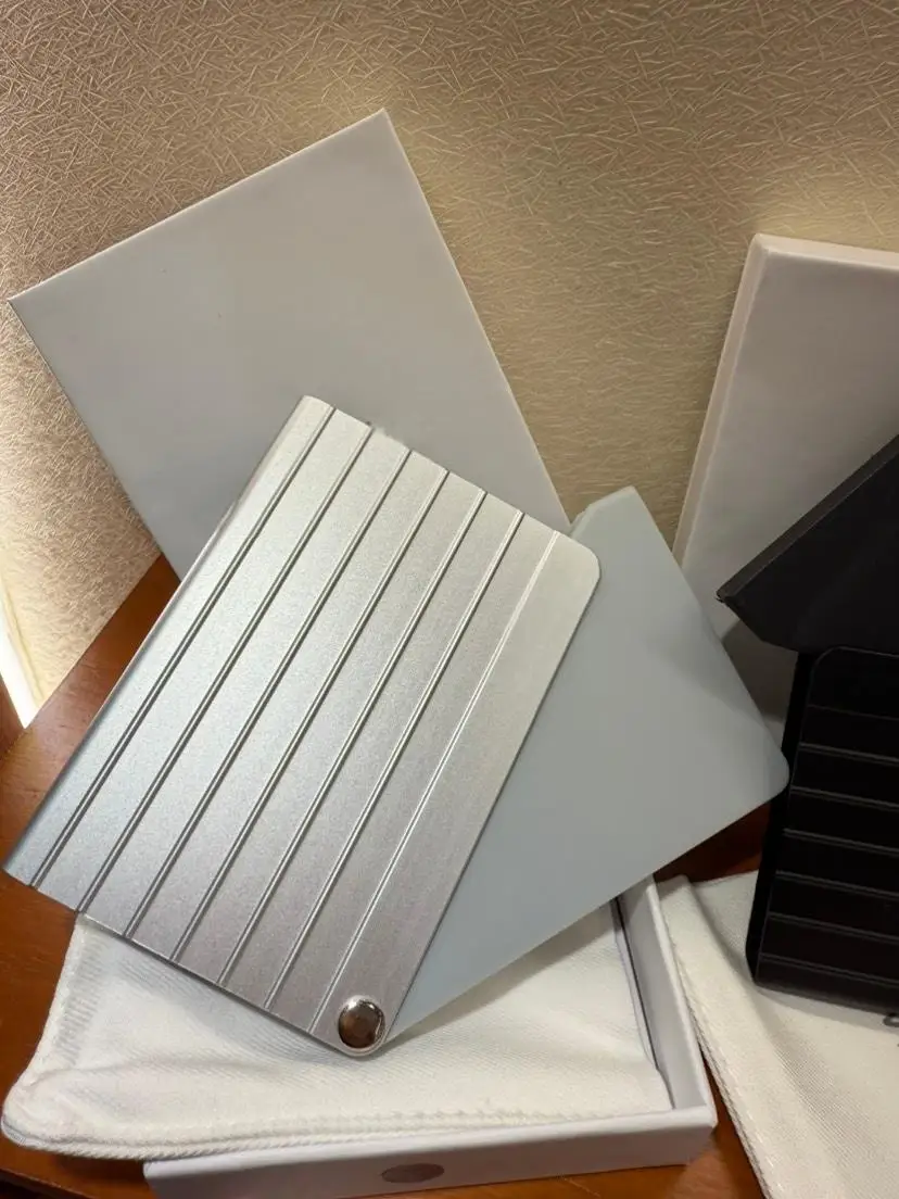 حاملي بطاقات الألومنيوم، حاملي بطاقات العمل، وحقائب البطاقات؛ أنيق، رائع، محمول، للجنسين، وهدية فاخرة راقية #5