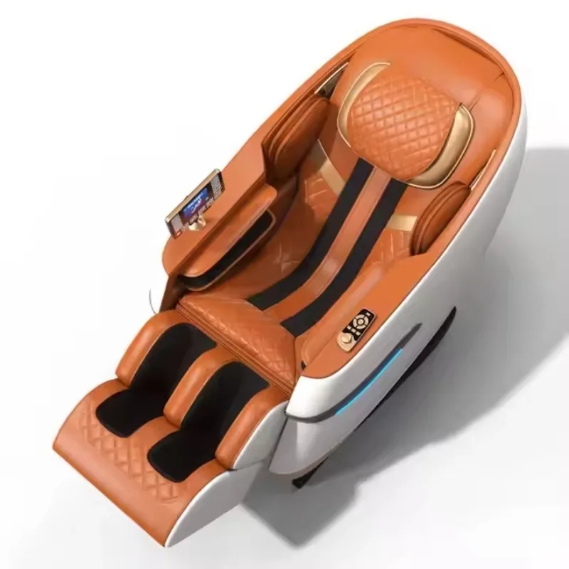 Luxury Hifi Bluetooth Music Pedicure Massage Chair Full Body Airbags Zero Gravity Electric Smart Armchair-Price Products