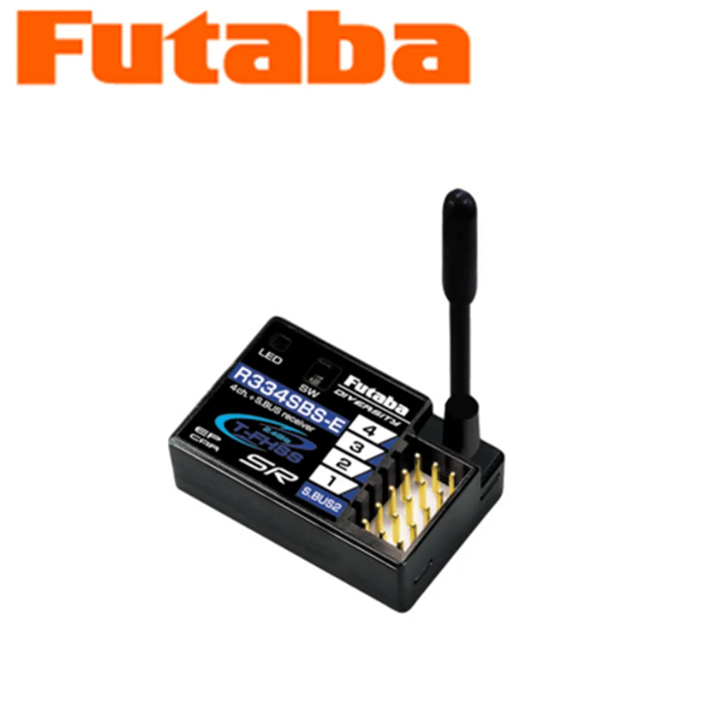 Futaba R334SBS R334SBS-E S.Bus2 T-FHSS SR HV 4-Channel Receiver Rc Racing Car Micro Receiver for 1:10 Rc Car Accessories Model