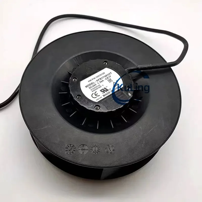 for KFB1748VHT 48V 1.36A Inverter Industrial Control Centrifugal Turbine Round Fan