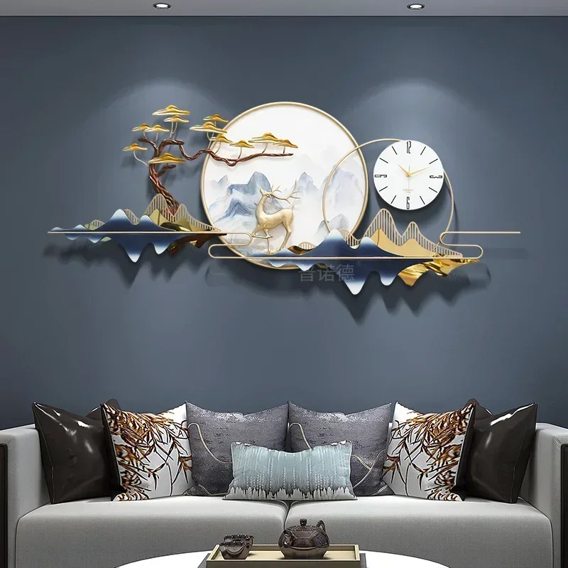 Bedroom Home Decor Wall Clock Free Shipping 3d Mechanism Nordic Wall Clock Stylish Ornaments Homereloj De Pared Home Decoration