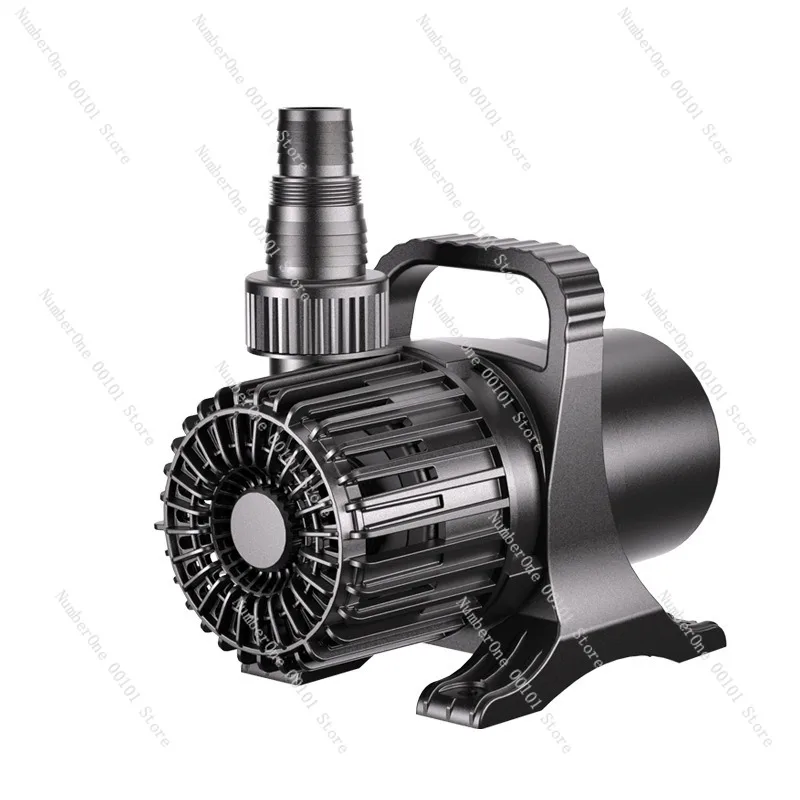 High Head Aquarium Pond Water Pump Submersible and Inline Dual Use Outdoor Transfer Pump Silent Waterproof Fountain Circulation