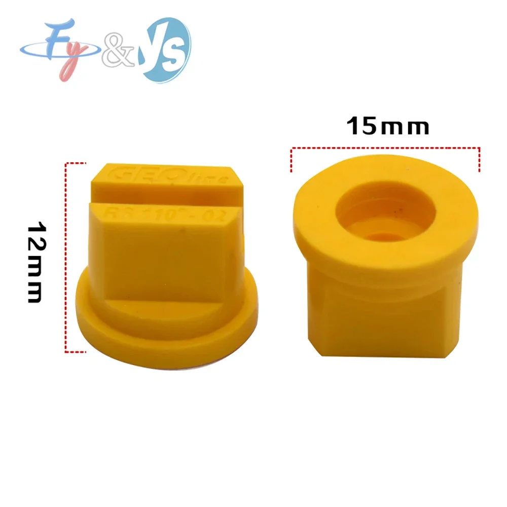 Flat Fan Tip Nozzle, Nozzle Agricultural 110 Degree Knapsack Sprayer Spray Insecticide Garden Orchard Accessories