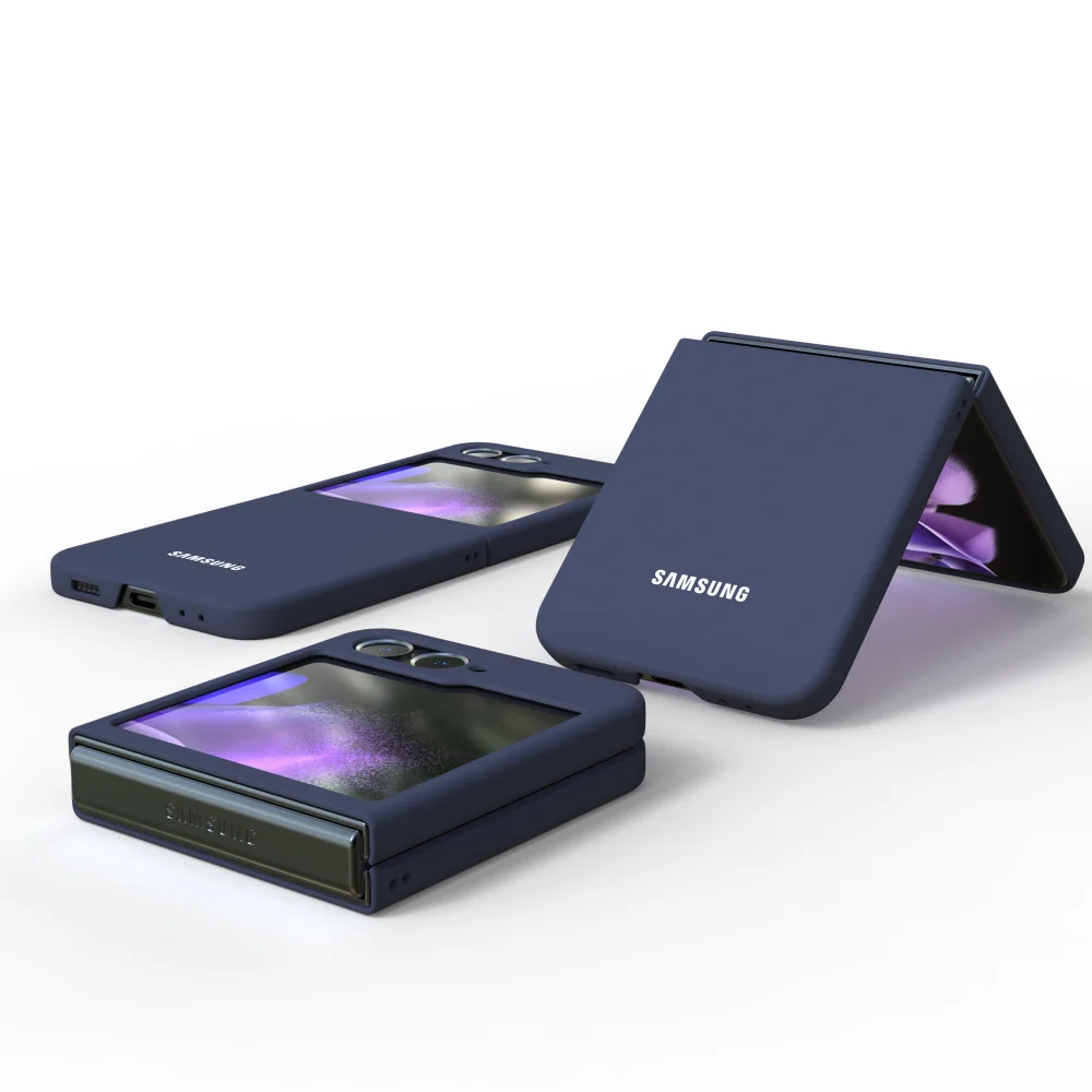 For Samsung Galaxy Z Flip5 5G Case Silky PC Cover Soft-Touch Back Protective Housing For ZFLIP5 Z FLIP 5 ZFLIP 5 phone case