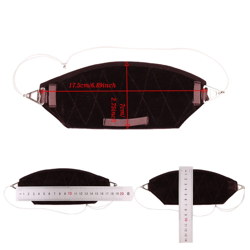 Faixa de aperto de peruca de veludo fishwire ajustável – faixa de cabeça antiderrapante e confortável para perucas sem cola femininas preto marrom bege café