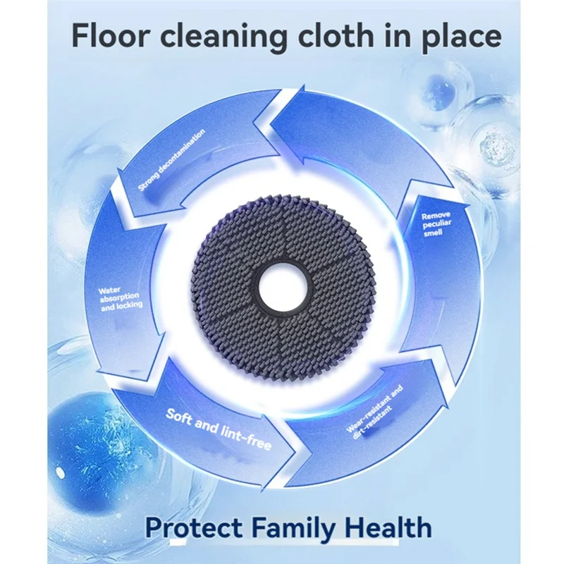 

ABAH-Mop Cloth Pads For Dreame Bot X40 Pro/X40 Ultra/S30 Pro Ultra Replacement Parts