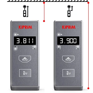 Kiprim Laser-Entfernungsmesser 70 m umschaltbar M/FT Mini-Laser-Messgerät, professionelles Messwerkzeug, Laser-Maßband – Detail 2